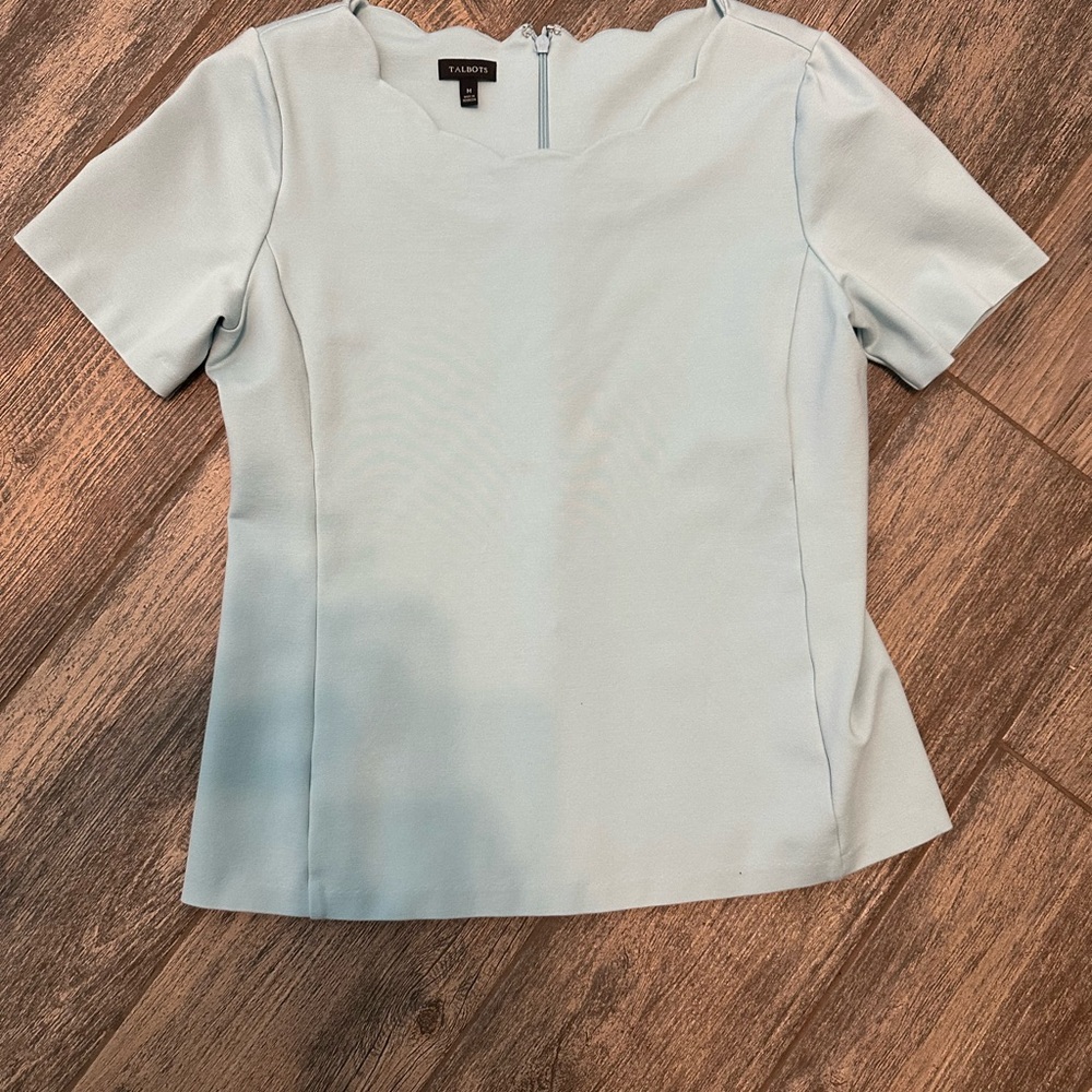 Talbots Light Blue Women's Blouse